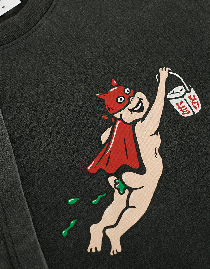 Polar Take Away T-Shrt - Silver Black