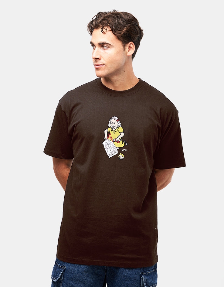 Polar Family Affair T-Shirt - Chocolate