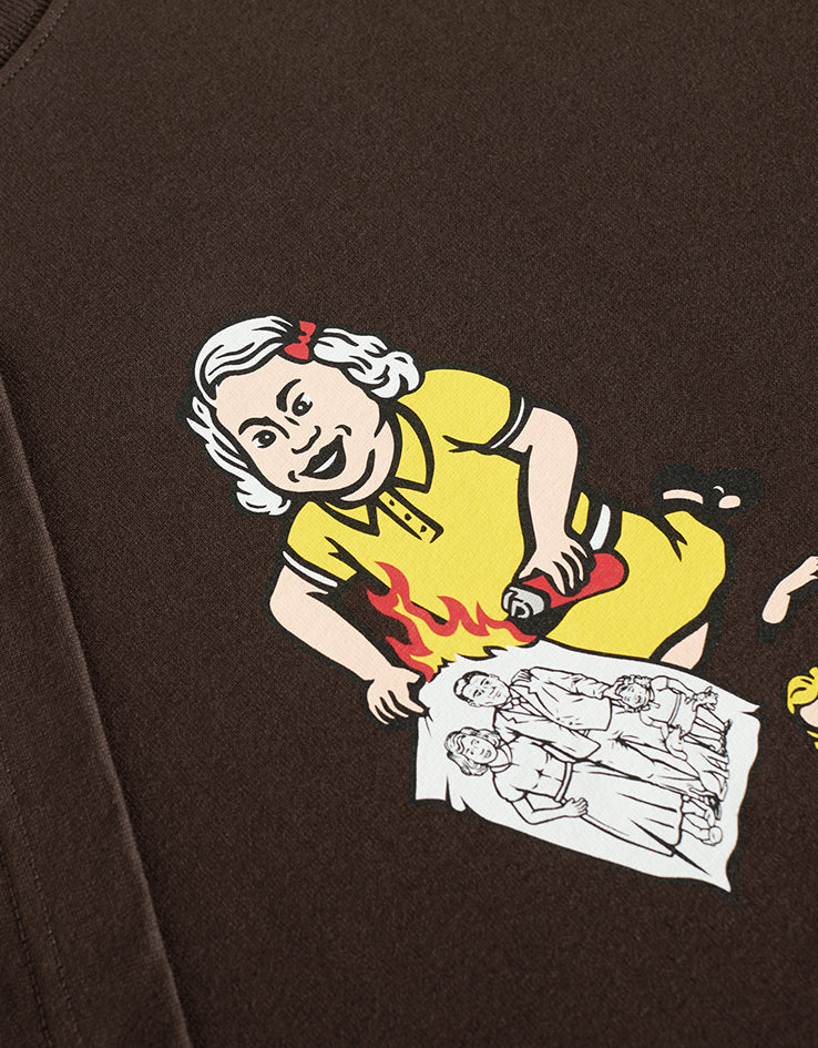 Polar Family Affair T-Shirt - Chocolate