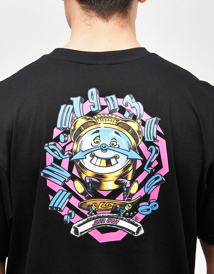 Santa Cruz Grabke All Around Stack T-Shirt - Black