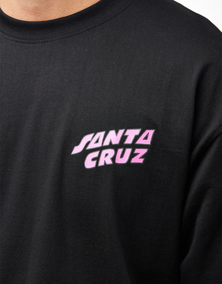 Santa Cruz Grabke All Around Stack T-Shirt - Black