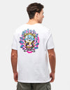 Santa Cruz Grabke All Around Stack T-Shirt - White