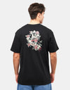 Santa Cruz Screaming Rose Flash T-Shirt - Black