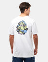 Santa Cruz Knibbs Invasion Hand Strip T-Shirt - White