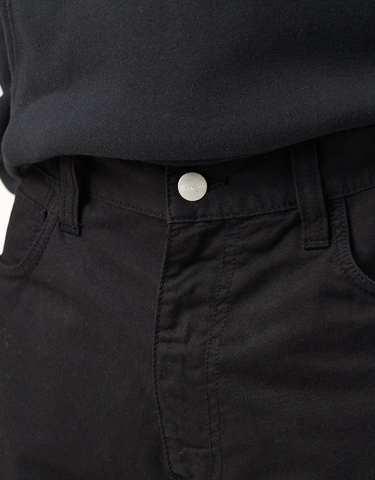 Carhartt WIP Landon Shorts - Black (Garment Dyed)