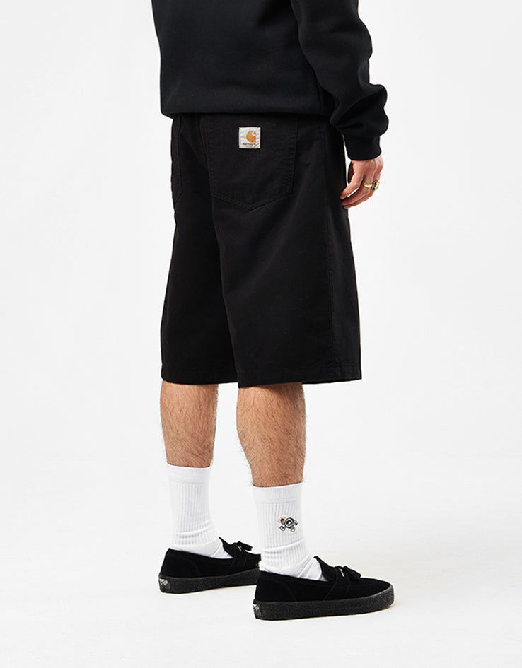 Carhartt WIP Landon Shorts - Black (Garment Dyed)