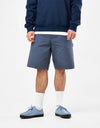 Carhartt WIP Single Knee Shorts - Dusky Blue (Stone Canvas)