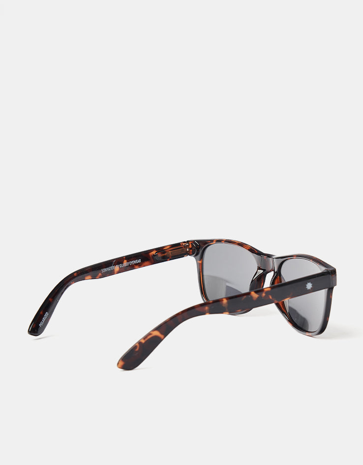 Glassy Sunhater Leonard Polarized Sunglasses - Tortoise