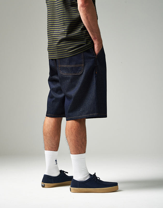 Route One Super Baggy Jorts - Raw Denim