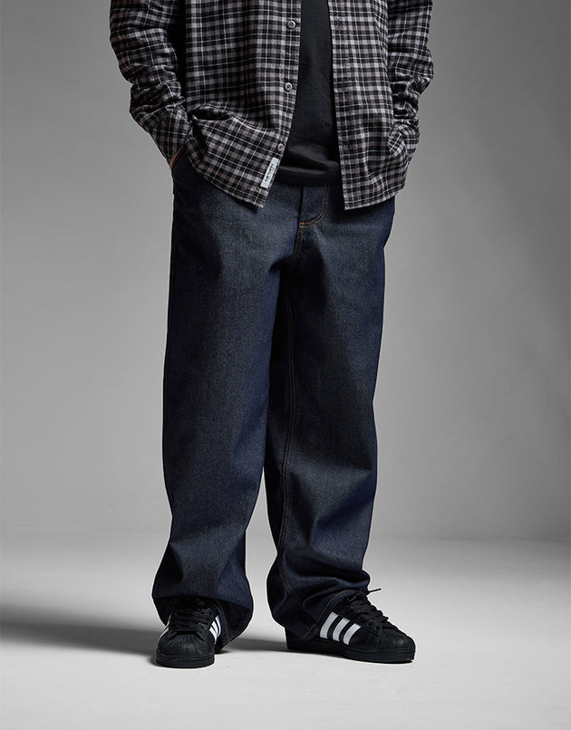 Route One Super Baggy Denim Jeans - Raw