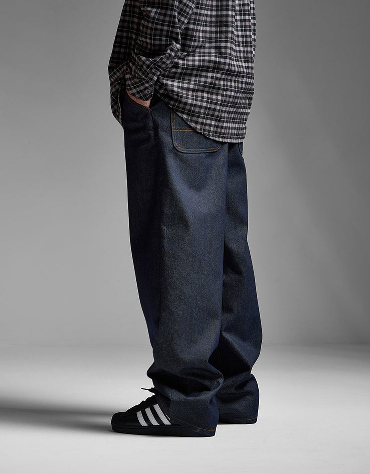 Route One Super Baggy Denim Jeans - Raw