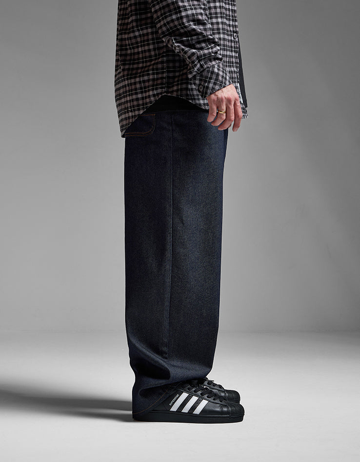 Route One Super Baggy Denim Jeans - Raw