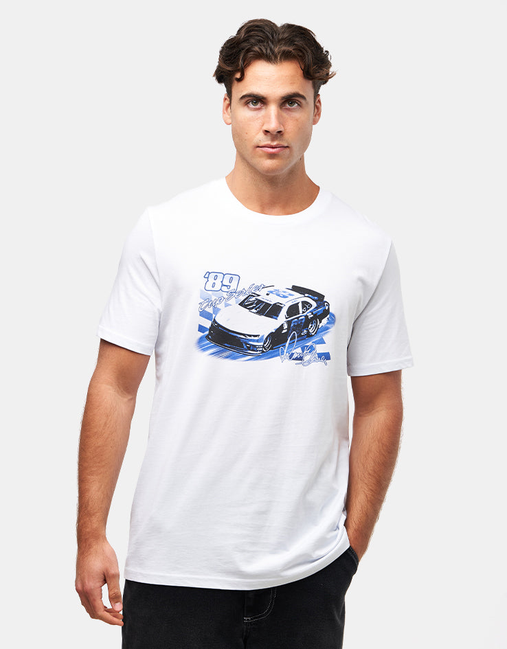 Route One Nascar Organic T-Shirt - White
