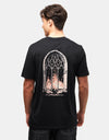 Route One Archway Organic T-Shirt - Black