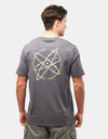 Route One Soundscapes Organic T-Shirt - Anthracite