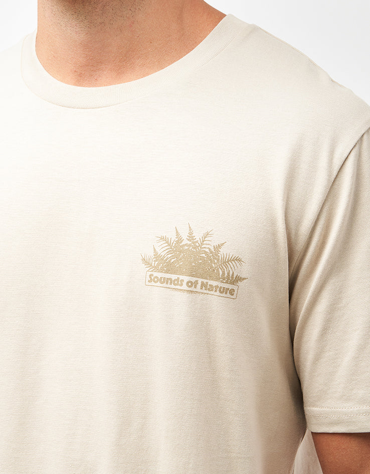 Route One Nature Sounds Organic T-Shirt - Desert Dust