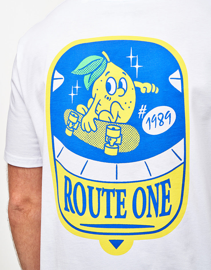 Route One Fruit One Organic T-Shirt - White