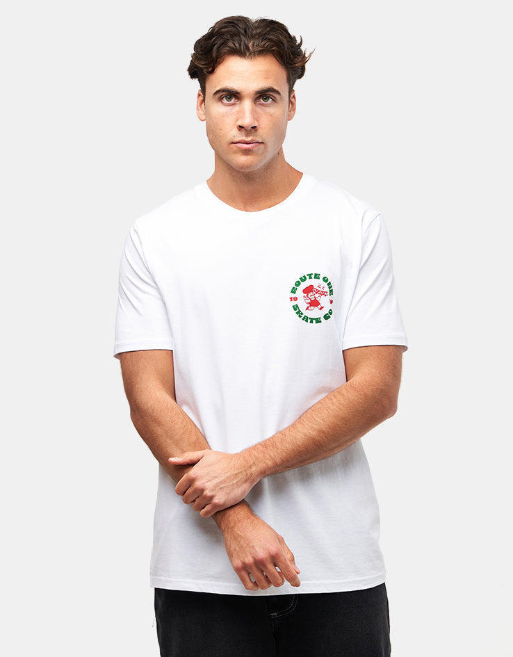 Route One Hot & Fresh Organic T-Shirt - White