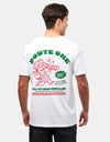 Route One Hot & Fresh Organic T-Shirt - White