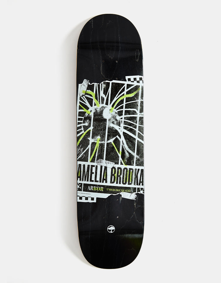 Arbor Amelia Underground Skateboard Deck - 8.25"