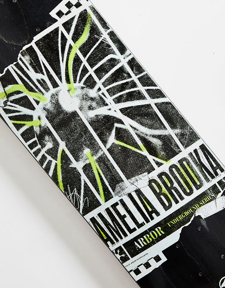 Arbor Amelia Underground Skateboard Deck - 8.25"