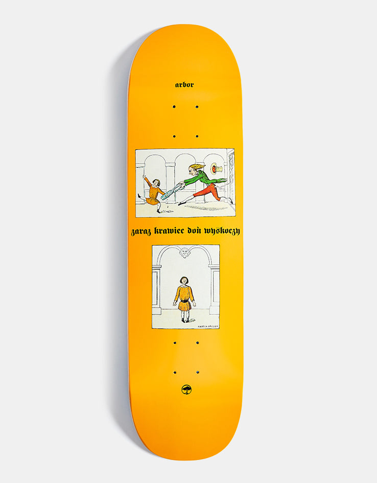 Arbor Amelia Folklore Skateboard Deck - 8.5"