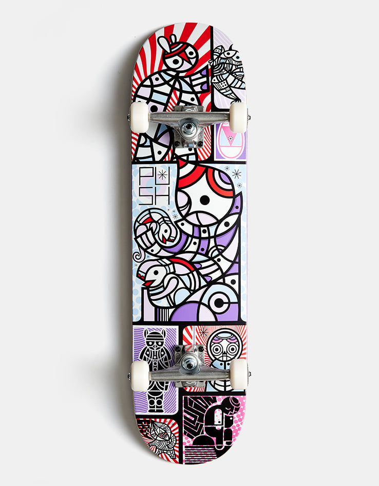 Push x Don Pendleton Collage Guest Complete Skateboard - 8.25"