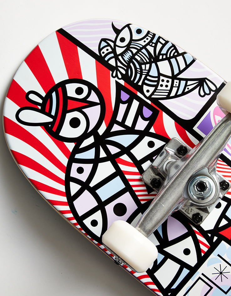 Push x Don Pendleton Collage Guest Complete Skateboard - 8.25"