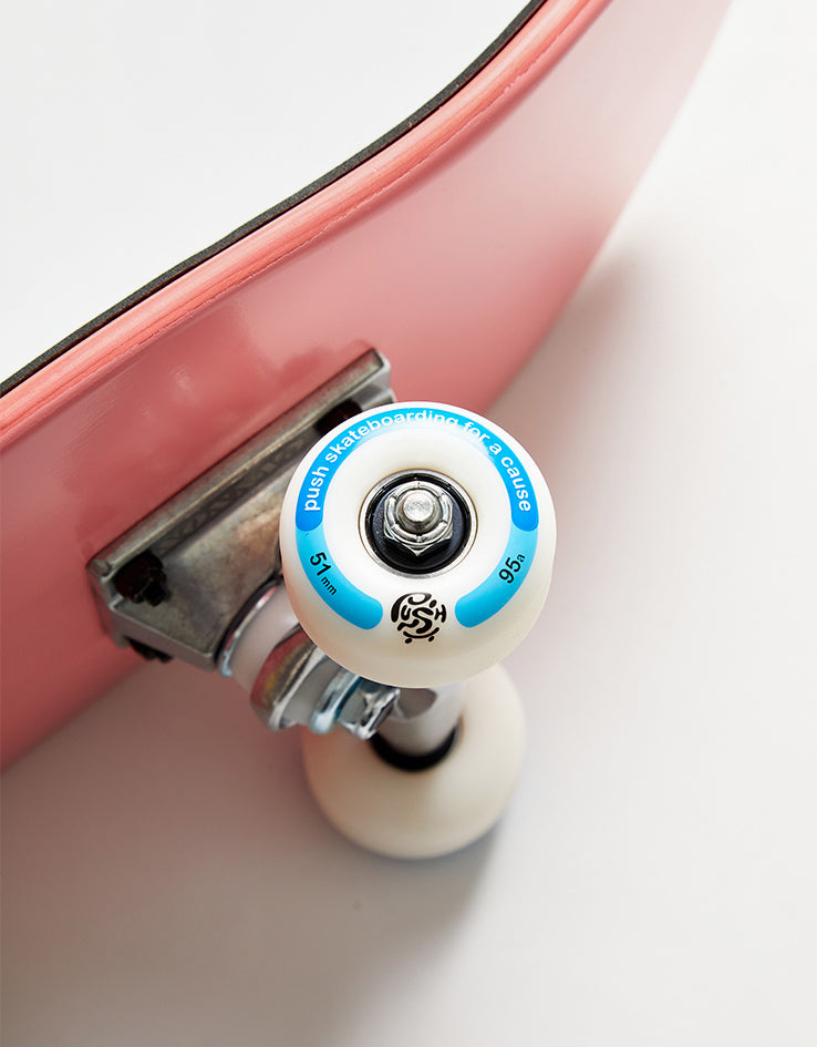 Push Peek Over 'Soft Top' Mini Complete Skateboard - 7"