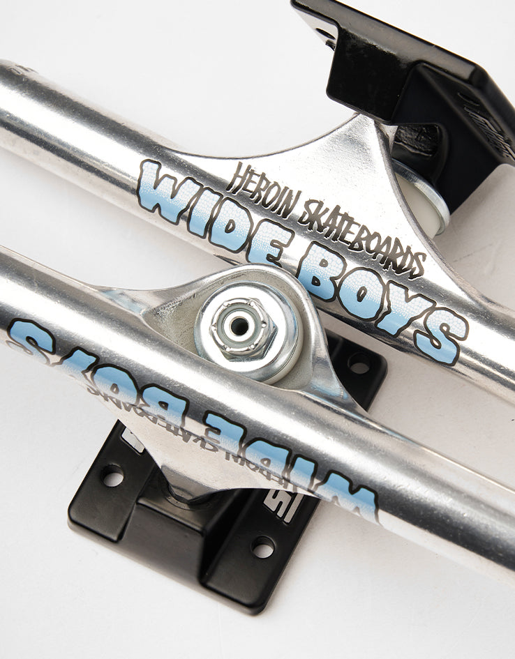 Slappy x Heroin ST1 Hollow 11.0 Wide Boy Skateboard Trucks (Pair)