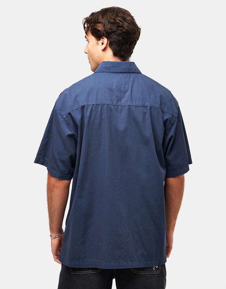 Route One Rowan S/S Shirt - Navy