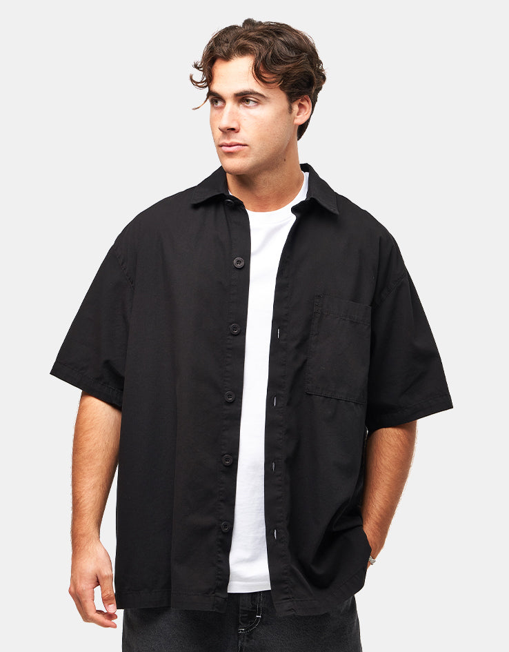 Route One Rowan S/S Shirt - Black