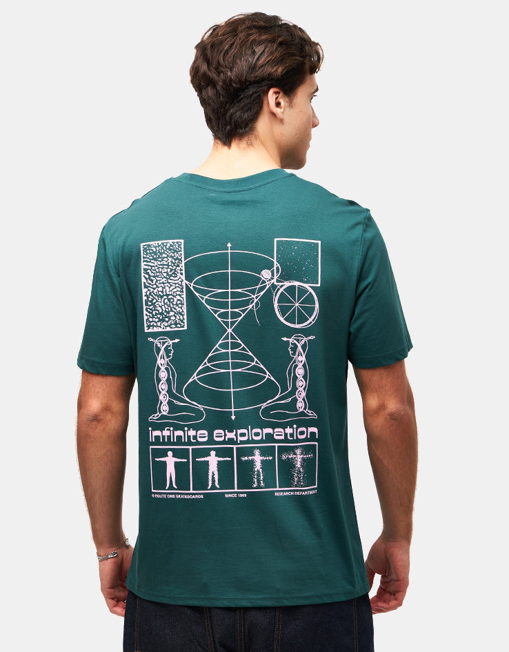 Route One Infinite Organic T-Shirt - Glazed Green