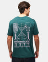 Route One Infinite Organic T-Shirt - Glazed Green