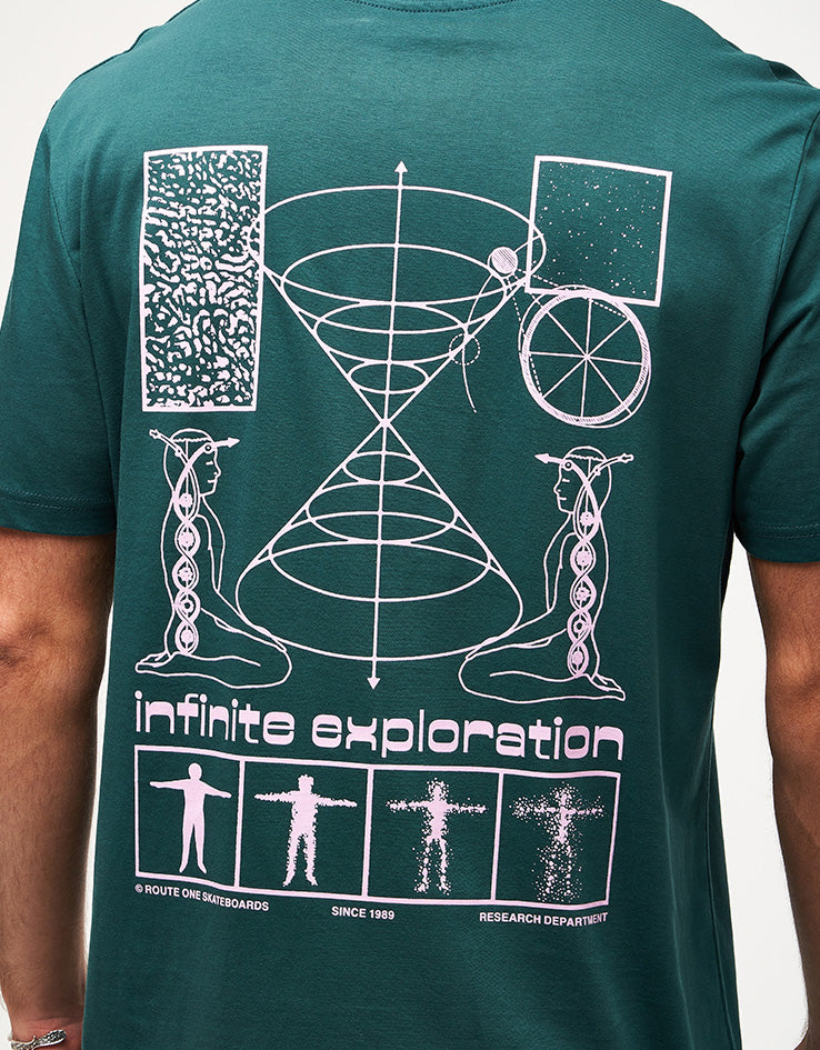 Route One Infinite Organic T-Shirt - Glazed Green