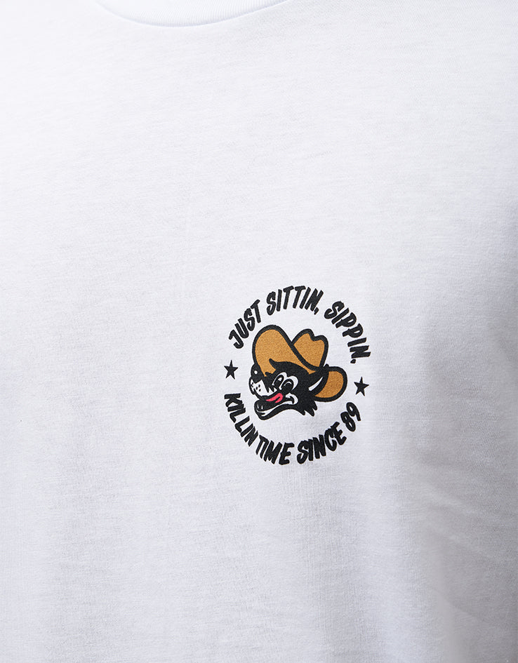 Route One Just Sittn' Organic T-Shirt - White