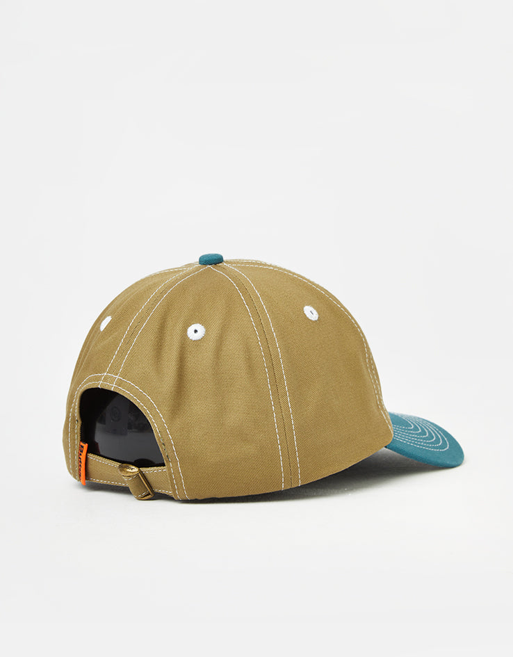 Butter Goods Ace 6 Panel Cap - Canteen/Teal