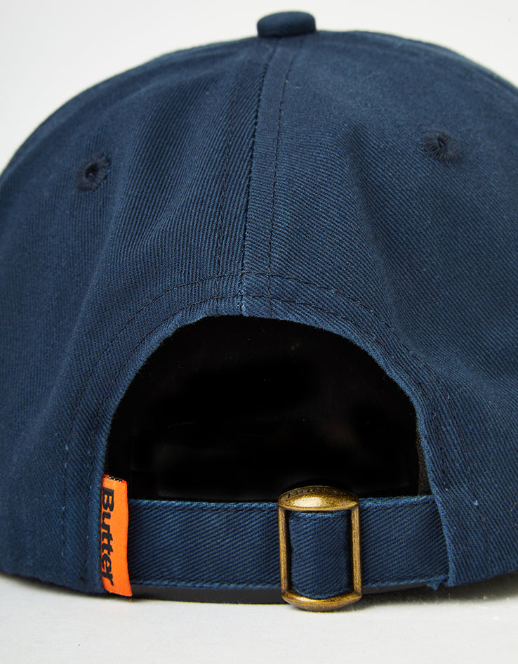 Butter Goods Encounter 6 Panel Cap - Navy