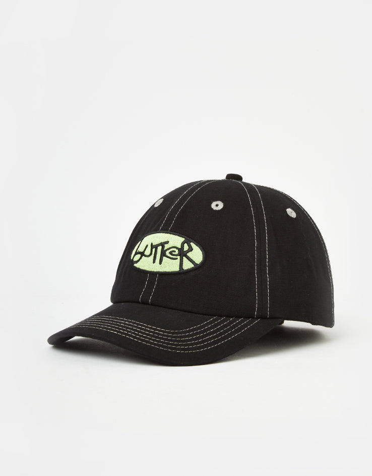Butter Goods Abseil 6 Panel Cap - Black