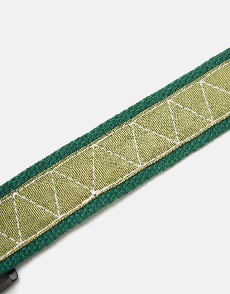 Butter Goods Equipment Woven Web Belt - Forest