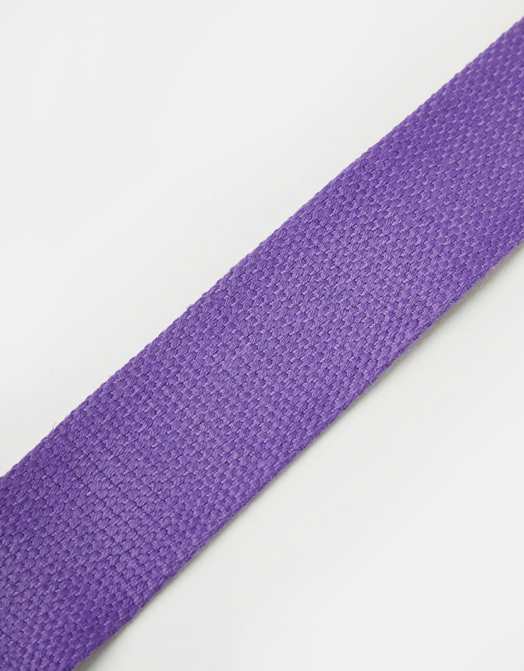 Butter Goods Logo Woven Web Belt - Purple