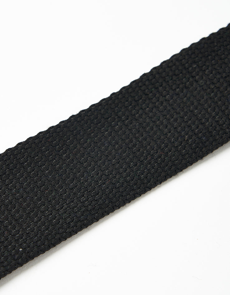 Butter Goods Logo Woven Web Belt - Black