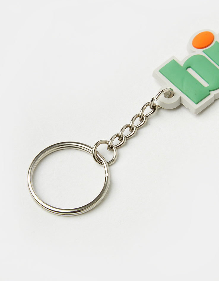 Butter Goods Ace Rubber Keychain - Green