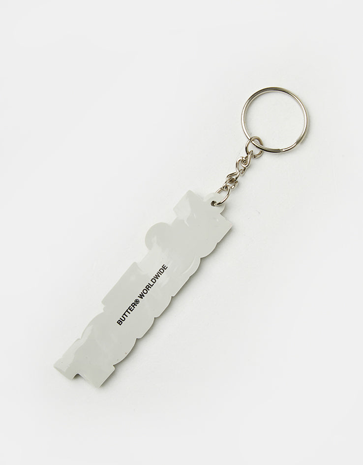 Butter Goods Ace Rubber Keychain - Green