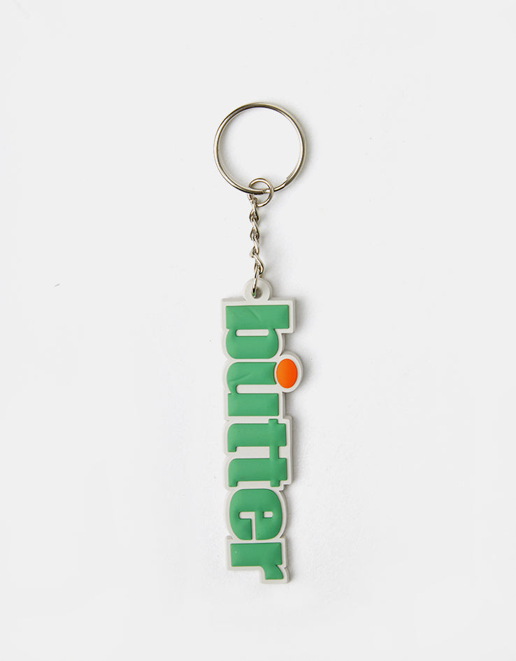 Butter Goods Ace Rubber Keychain - Green