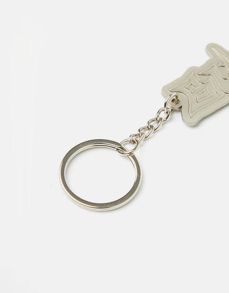 Butter Goods Encounter Metal Keychain - Silver