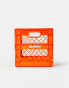 Butter Goods Collapsable Record Crate - Orange