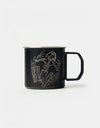 Butter Goods Metal Mug - Black