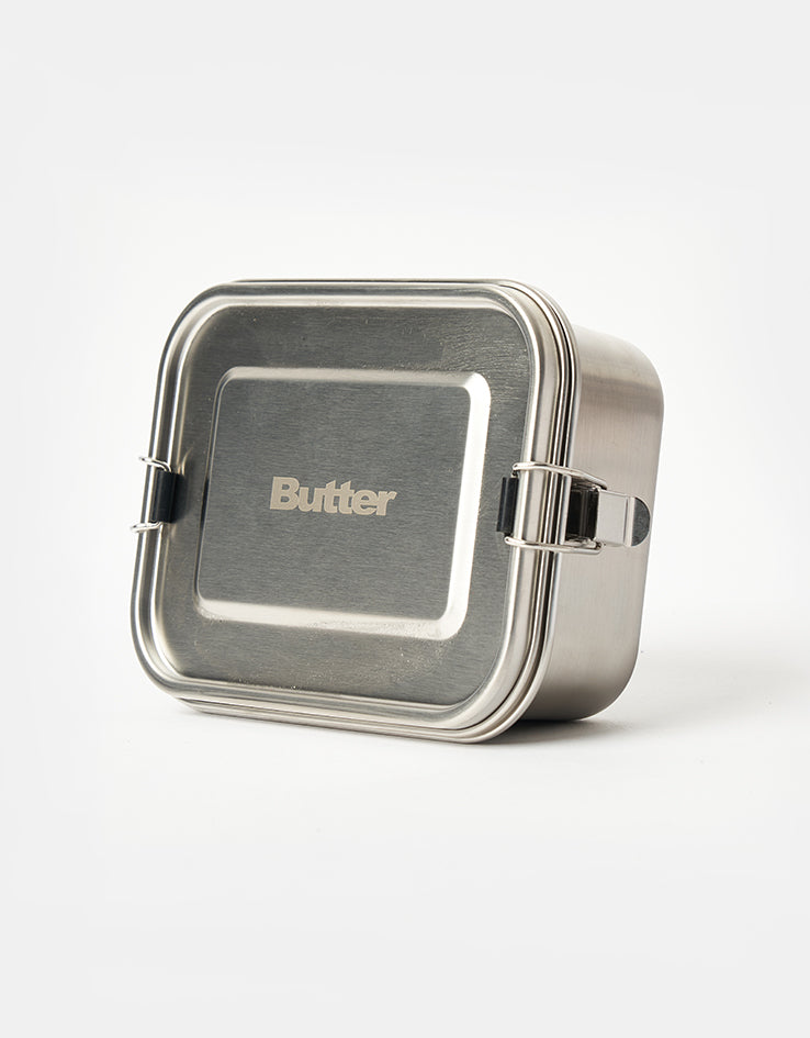 Butter Goods Metal Lunchbox - Silver