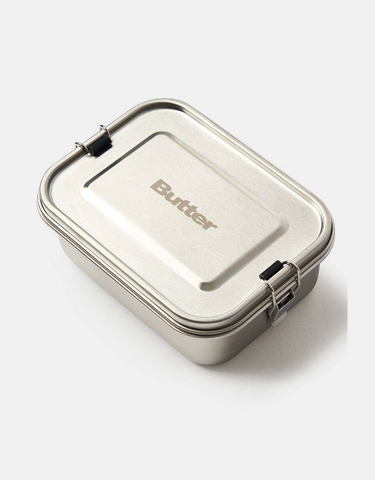 Butter Goods Metal Lunchbox - Silver